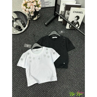 Áo thun crotop chace hoa cao cấp