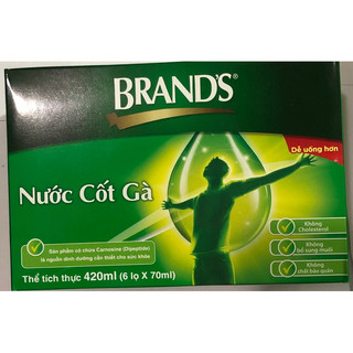 Nước cốt gà Brand's 70ml x 6 hũ