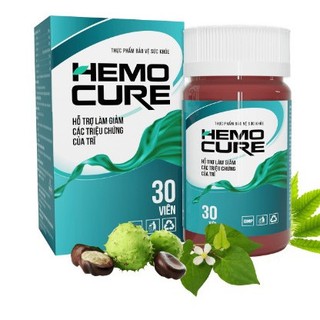 Viên uống hemocure cải thiện tình trạng trĩ - hộp 3 viên