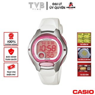 Đồng hồ nữ dây nhựa casio chính hãng lw-200-7avdf
