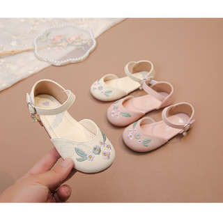 Giày bé gái thêu hoa mã 882 size 26-35