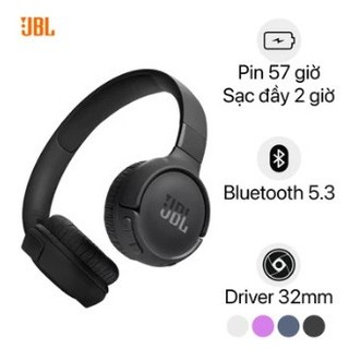 Jbl tune 520bt - tai nghe bluetooth chụp tai jbl chính hãng - có app chinh nhạc