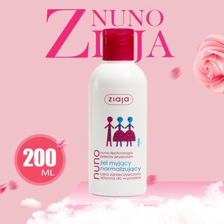 Sữa rửa mặt ziaja nuno cho da dầu và da hỗn hợp