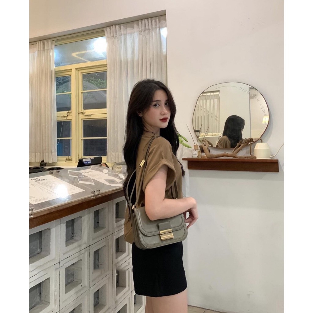 áo thun tổ ong kiểu tay hến áo phông cộc tay cổ tròn tay cánh rơi form vừa chất vải co giãn thoáng mát A209 SUTANO | BigBuy360 - bigbuy360.vn