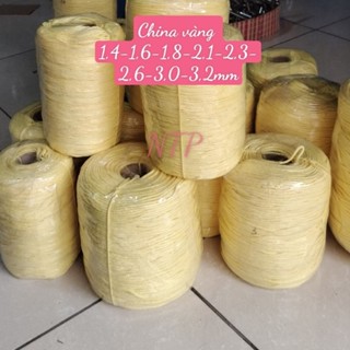 Dù china vàng, dây thừng buộc, dây thả diều đủ size