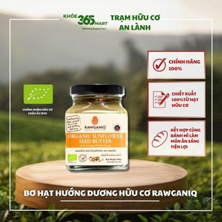 Bơ Hạt Hướng Dương Siro Mật Hoa Dừa Hữu Cơ RAWGANIQ 200G