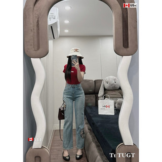 Quần Jeans ống đứng thêu hàng QCL1