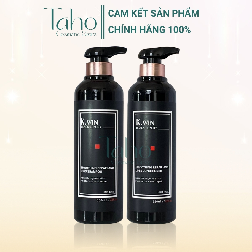 Dầu gội kwin luxury phục hồi mềm mượt, ngăn dầu, ngăn gàu, ngăn gãy rụng, hương nước hoa sang trọng 