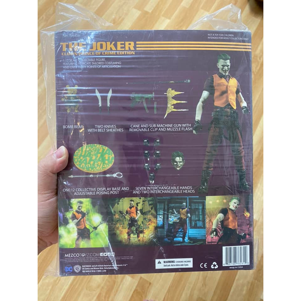 Mô hình MEZCO The Joker (Prince of Crime)