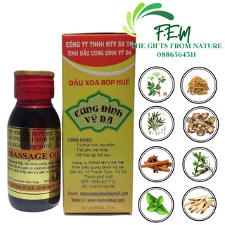 Dầu xoa bóp Huế gia truyền Cung Đình Vỹ Dạ