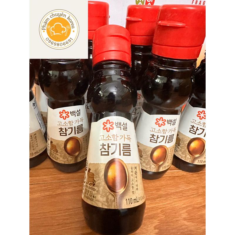 Dầu mè/ Dầu vừng Hàn quốc 110ml