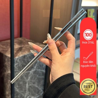 Đũa Inox Chockmen Inox 316 Chống Trơn Trượt Cao Cấp