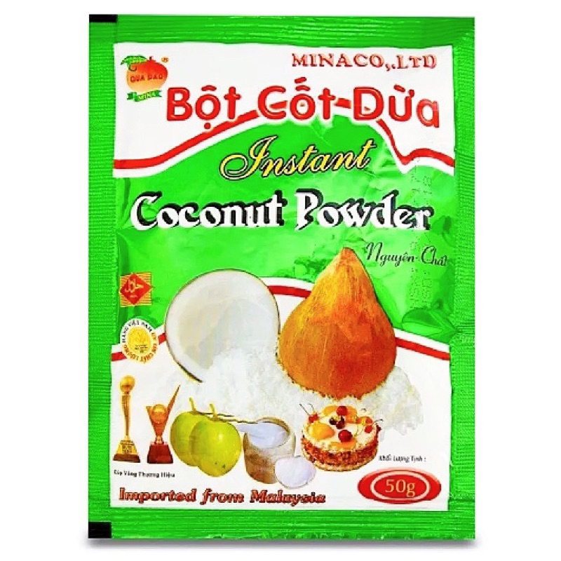 Bột cốt dừa Minaco gói 50g