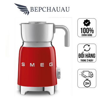 Máy đánh bọt sữa smeg mff01rdeu, smeg milk frother, nhập đức, bh 12 tháng, bepchauau