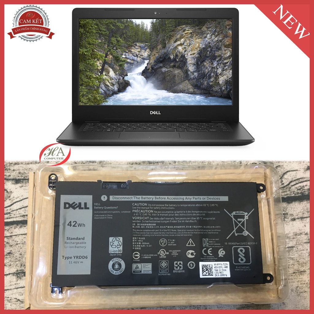 Pin Sạc Dell Vostro 3490