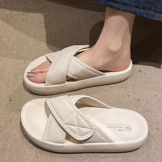  Dép Nữ Độn Đế BR GIGI Đế Bọc Da Êm Chân Mềm Quai Chéo Đẹp Cao 3cm Bánh Mì Đẹp Đi Biển Hot Mới