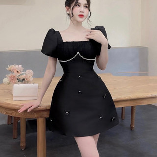 Váy tapta viền đá ngực lưới