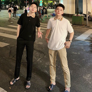 Áo Polo Nam BBR Cổ Dệt Vàng Caro Cao Cấp - Áo Polo BBR Đơn Giản Cho Nam Nữ Mẫu BBR Hotrend 2024 Lịch Sự