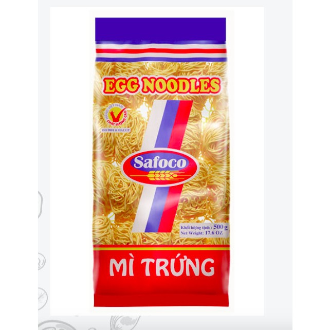 MÌ TRỨNG SỢI NHỎ SAFOCO - 500GR