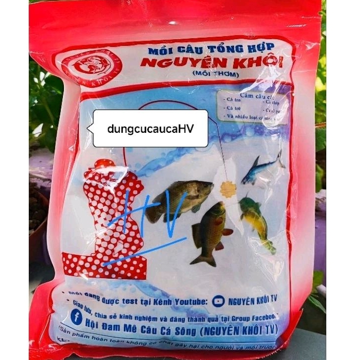 Cám câu cá Nguyên Khôi