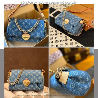 Túi xách LV favorite denim nữ vip cao cấp fullbox hàng đẹp chất lượng siêu hot - Thedom
