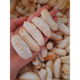 Bánh men cốt dừa con sùng, bánh thuẩn Bình Định túi 400gr siêu nhiều