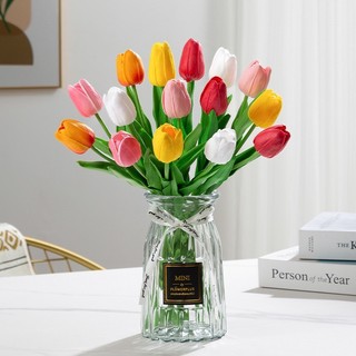 1 bông hoa tulip hoa giả ❤️ hoa tulip giả pu cao cấp ❤️ decor trang trí nhà cửa