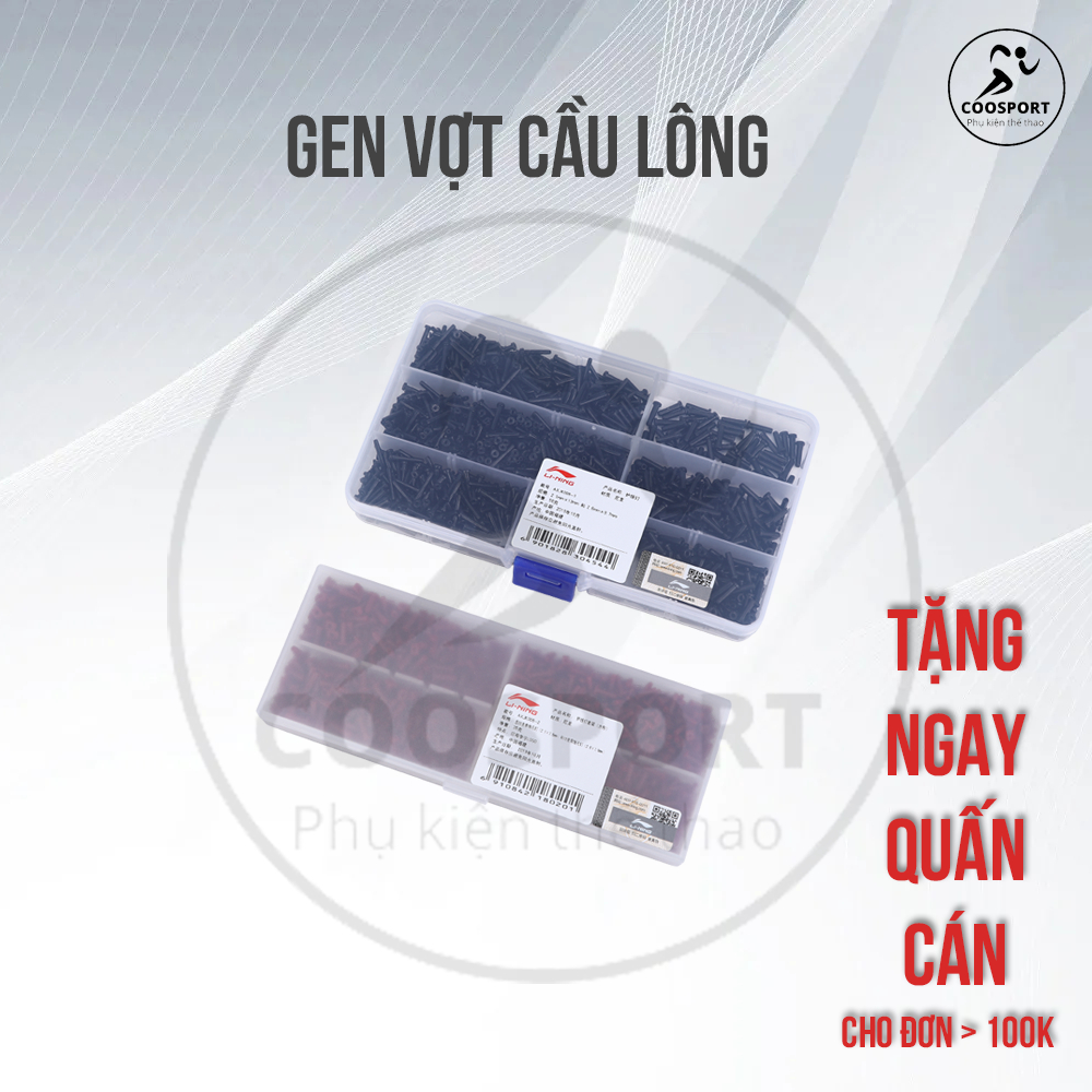 Gen vợt cầu lông Lining - Gen chống lún đỉnh vợt(Yonex Duora ZStrike, Arcsaber 11Pro) - Gen chống lún - Dùi tháo gen vợt