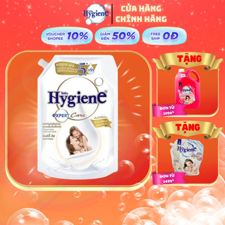 Nước xả vải Hygiene Thái Lan đậm đặc lưu hương Sữa Hạnh Nhân (Túi) 1150 - 1300ml !.!