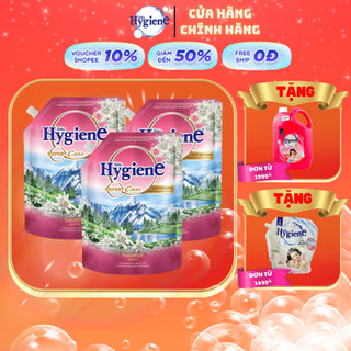 Combo 3 Nước Xả Vải Hygiene Thái Lan Giặt Xả Quần Áo [Hồng Núi] 1150ml ! !,!