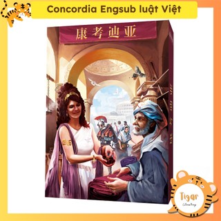 Boardgame Concordia Quản lý kinh tế La Mã