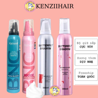 Gôm mềm giữ nếp tóc BUTTERFLY SHADOW 300ML Tạo Kiểu Tóc Xoăn Hippie Xoăn Xù Mì, Xoăn Lơi