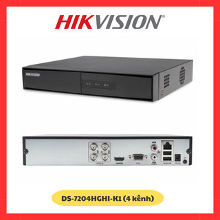 Đầu ghi hình 4 kênh Hikvision DS-7204HGHI-K1 Turbo HD 4.0 2Mp DVR (vỏ sắt)