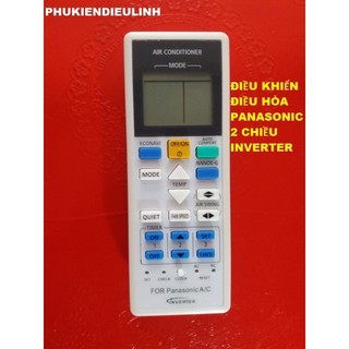 ĐIỀU KHIỂN ĐIỀU HÒA PANASONIC 2 CHIỀU INVERTER