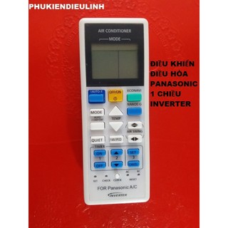 ĐIỀU KHIỂN ĐIỀU HÒA PANASONIC 1 CHIỀU INVERTER