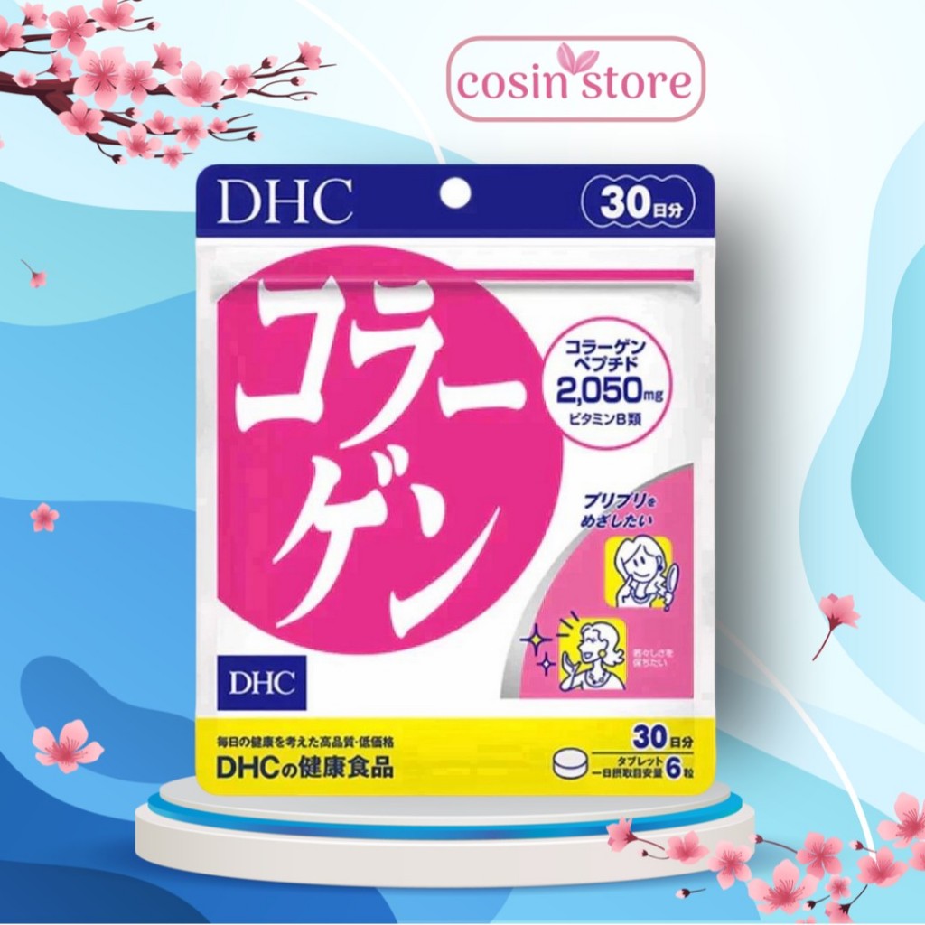 Viên uống làm đẹp da DHC Collagen Nhật Bản 180 Viên 30 Ngày Dùng