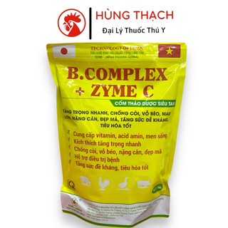 B.Complex Zyme C gói 1kg cung cấp vitamin B + men tiêu hoá sống cho gia súc, gia cầm