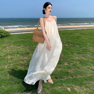 Váy maxi ren hở lưng buộc dây vmrhlb