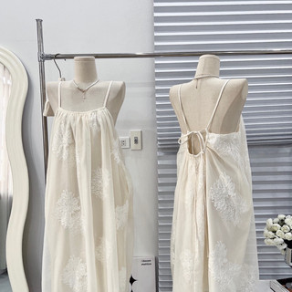 [ẢNH THẬT] VÁY MAXI REN HỞ LƯNG BUỘC DÂY VMRHLB