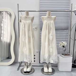 [ẢNH THẬT] VÁY MAXI REN HỞ LƯNG BUỘC DÂY VMRHLB