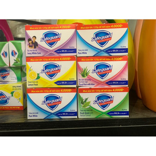  Xà Bông Cục Safeguard 125g 115g Đủ Màu 