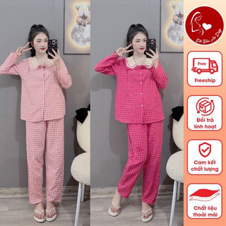 Bộ đồ bầu cho các mom mặc từ lúc trước bầu và sau sinh,chất liệu đũi thái thoáng mát.