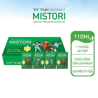 Thùng 48 Hộp sữa lúa mạch Th true Chocomalt mistori 110ml