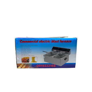 🍗 BẾP CHIÊN ĐIỆN ĐÔI 81-II ( 1 NGĂN 6 LÍT X 2 NGĂN = 12 LÍT )