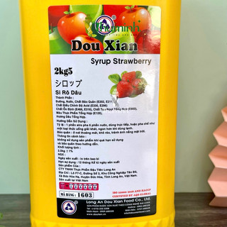Siro Douxian (Hàng Huy) 2.5Kg Có Đủ Mùi Vị