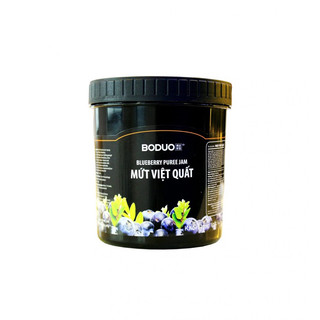 Mứt sauce / sốt việt quất boduo hộp 1,36kg