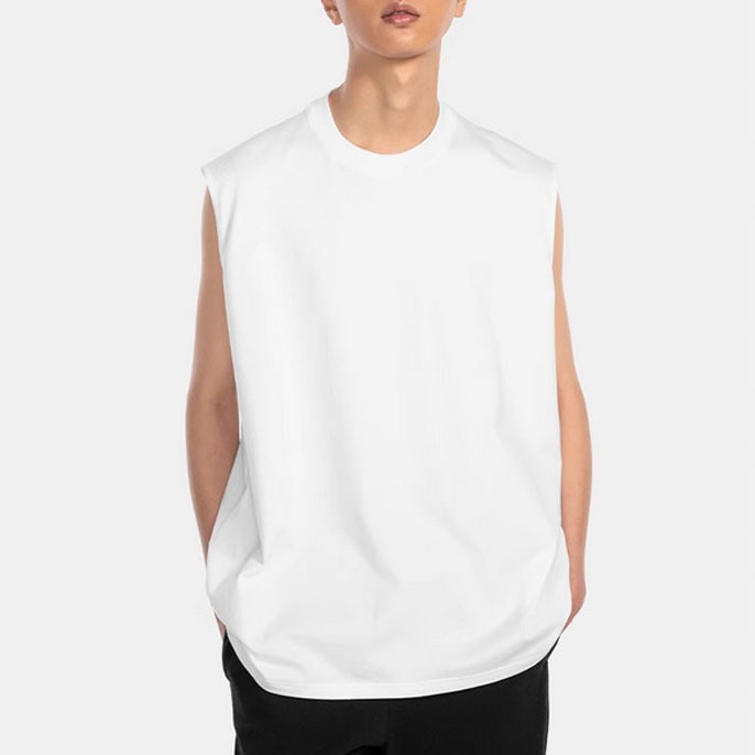 Áo thun PAZURU unisex TANKTOP form rộng Menswear