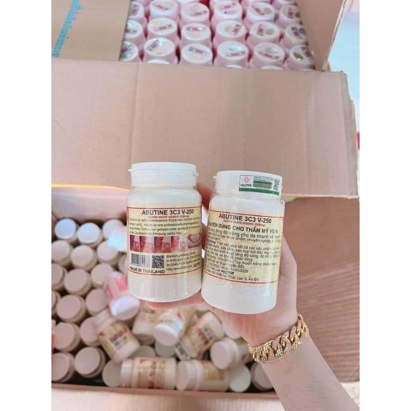 Kem trắng da Abutine 3c3
