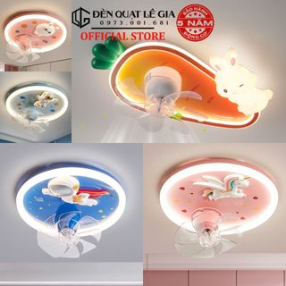 [HOT2025] Quạt trần cho bé | Quạt trần phòng ngủ trẻ em | Quạt trần nhỏ nhẹ | Quạt trần mini Lê Gia