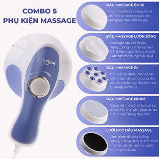 Máy Massage Cầm Tay Relax - massage vai gáy, cổ, bụng, Thư Giãn Mệt Mỏi